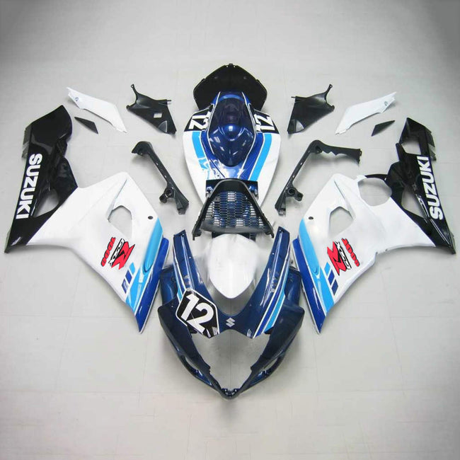 2005-2006 Suzuki GSXR1000 K5 Amotopart Injection Fairing Kit Bodywork Plastic ABS #127