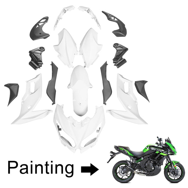 2015-2021 Kawasaki Versys 650 Amotopart Injection Fairing Kit Bodywork Plastic ABS #105