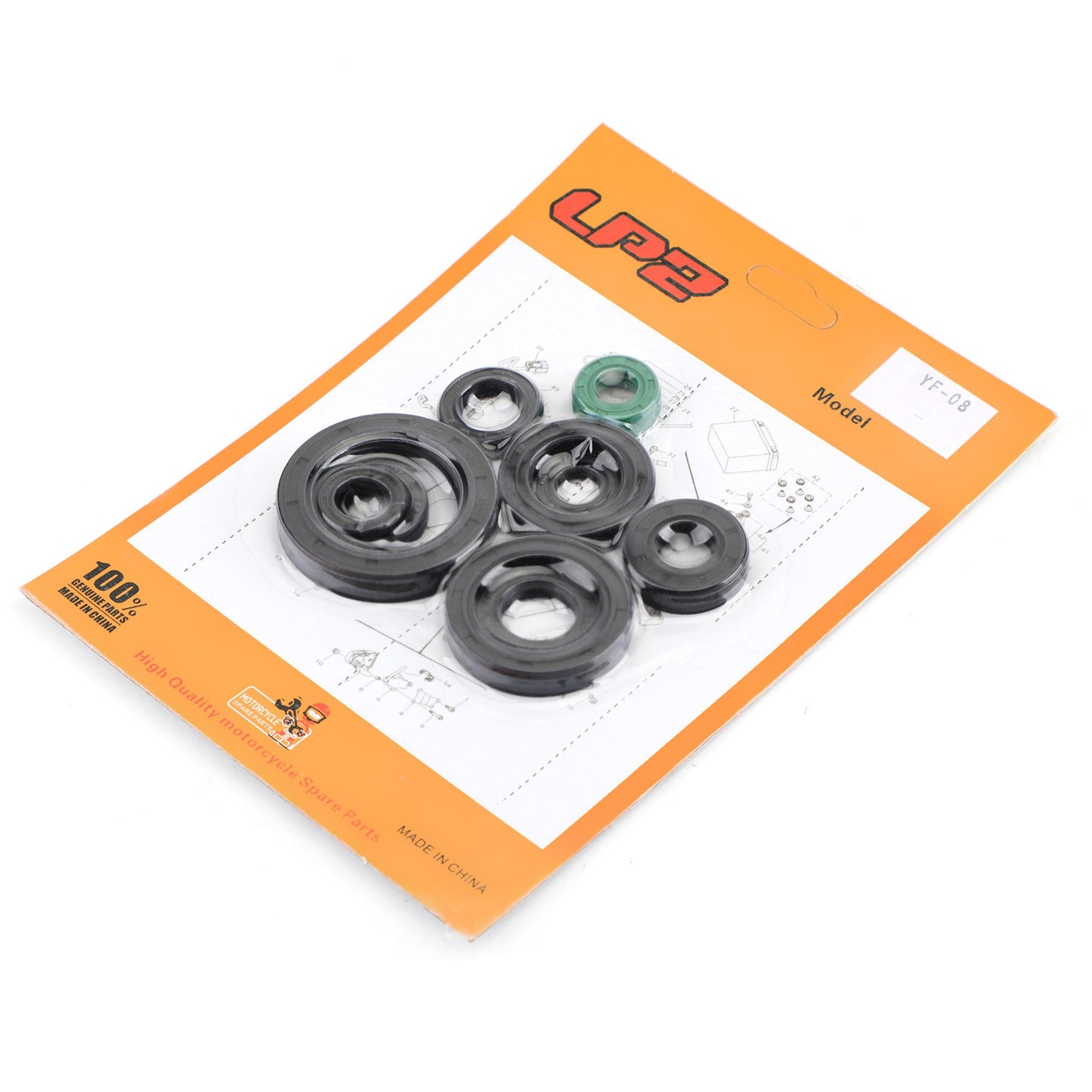 10pcs Engine Oil Seal Kit for Honda CR125R CR125 CR 125 125R 1987-2003
