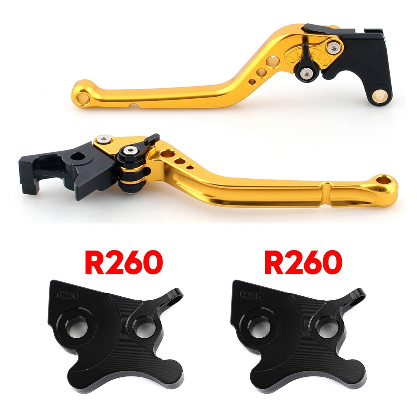 Motorcycle Long Clutch Brake Lever fit for VESPA GTS 300 Super