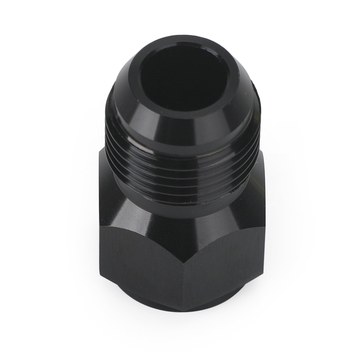 Black 8AN Female -10AN Male AN Flare Fitting Reducer Adapter 8AN to 10AN