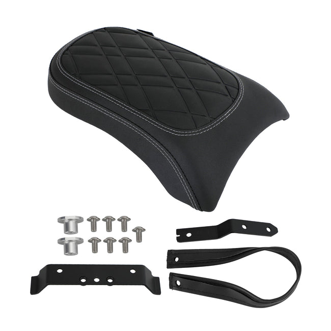 BMW R18 Bikes 2020-2022 2021 Rear Seat Passenger Cushion Flat Pu Black Grid