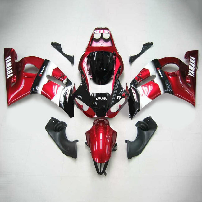 1998-2002 Yamaha YZF 600 R6 Injection Fairing Kit Bodywork Plastic ABS #102