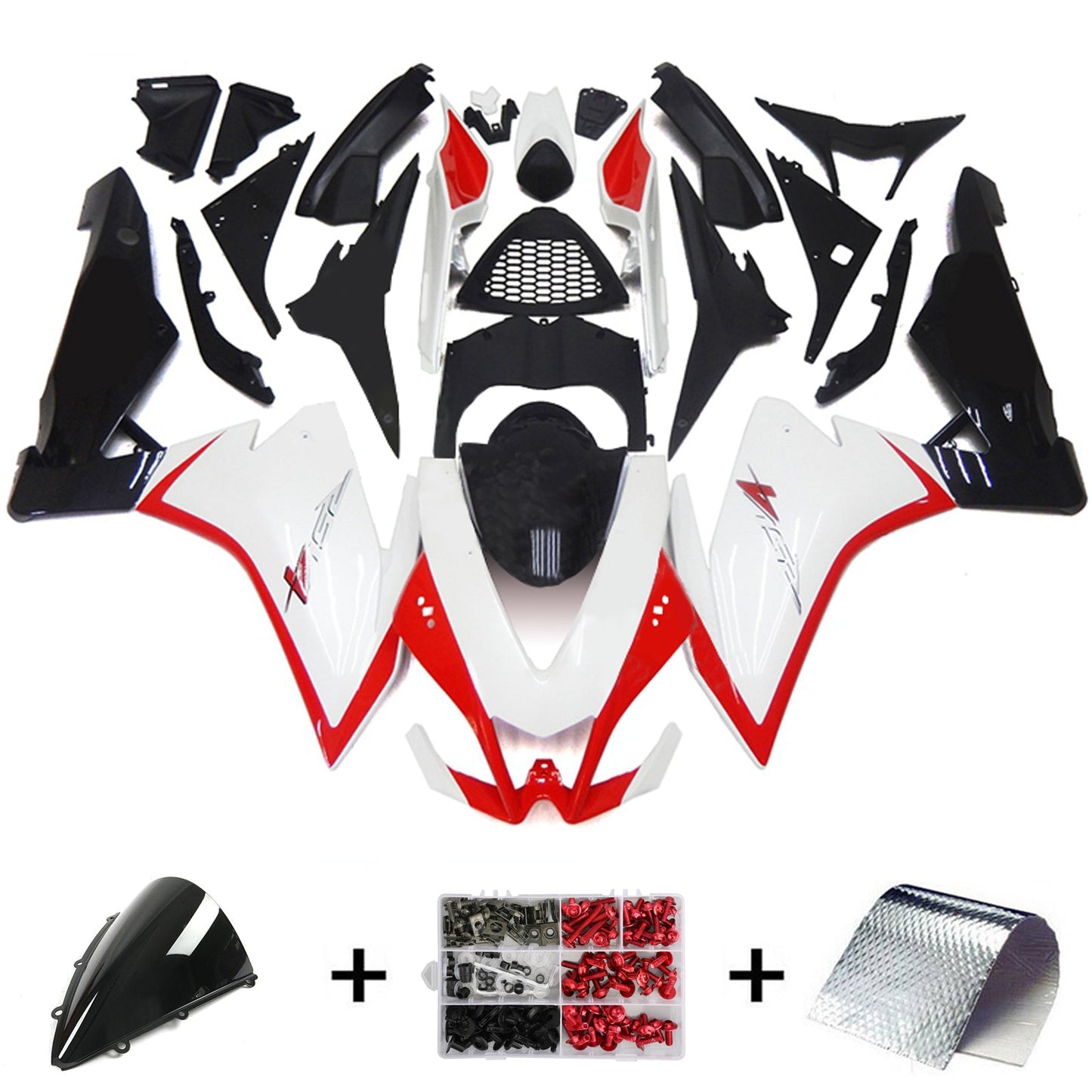 2009-2015 Aprilia RSV4 1000 Fairing Kit Bodywork Plastic ABS