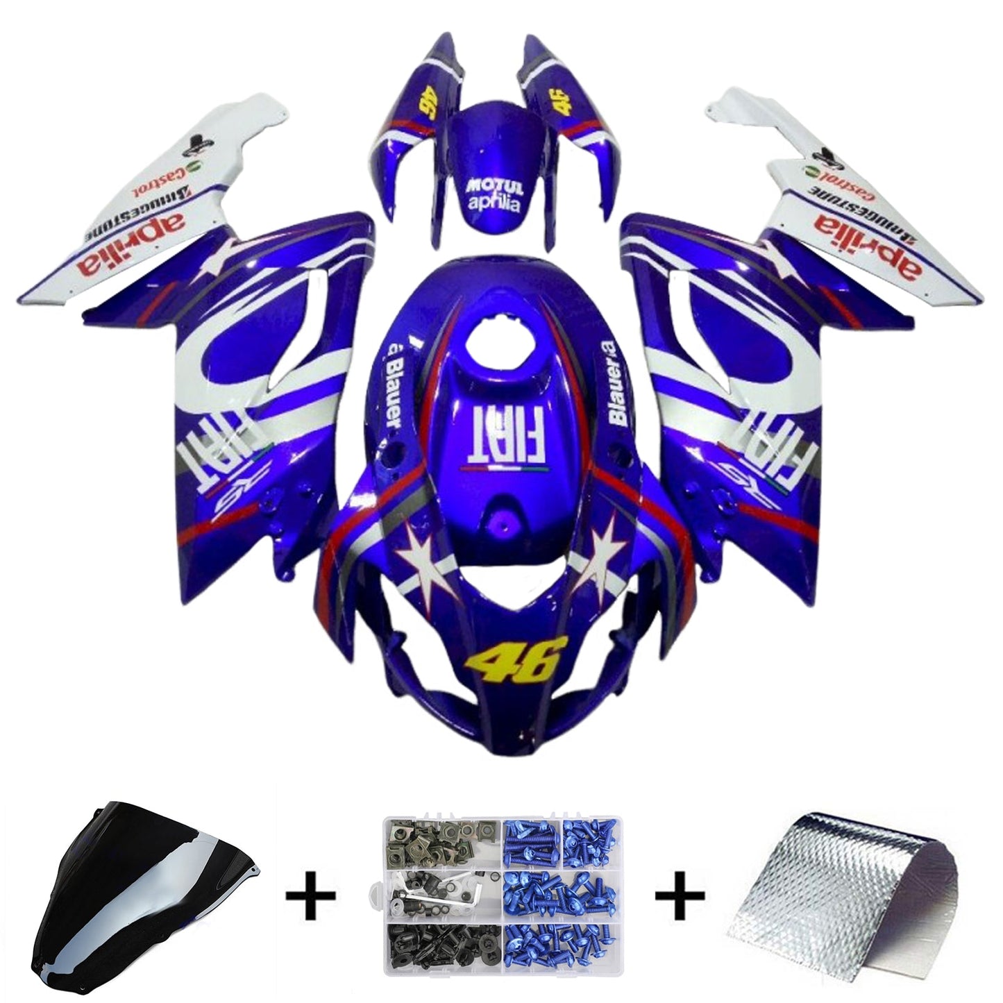 2006-2011 Aprilia RS125 Fairing Kit Bodywork Plastic ABS