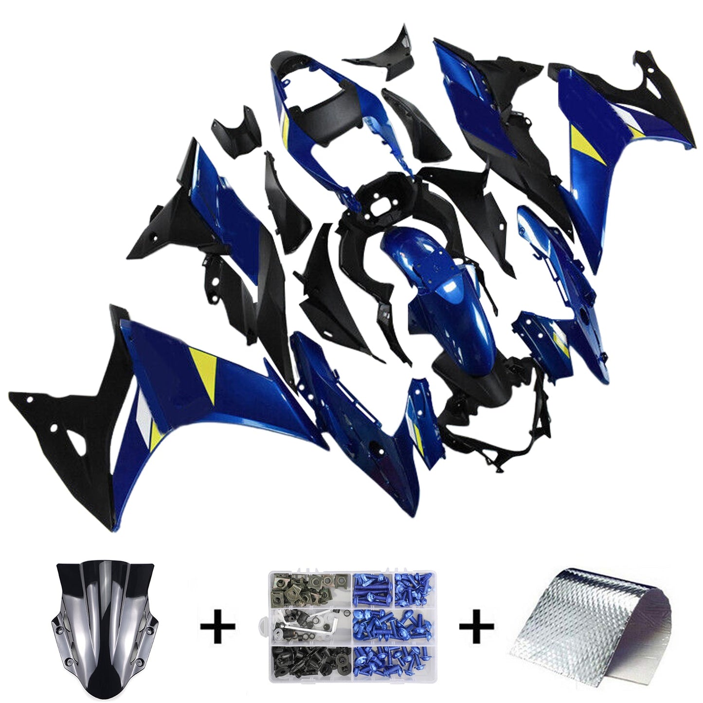 2017-2020 Suzuki GSX250R Injection Fairing Kit Bodywork Plastic ABS