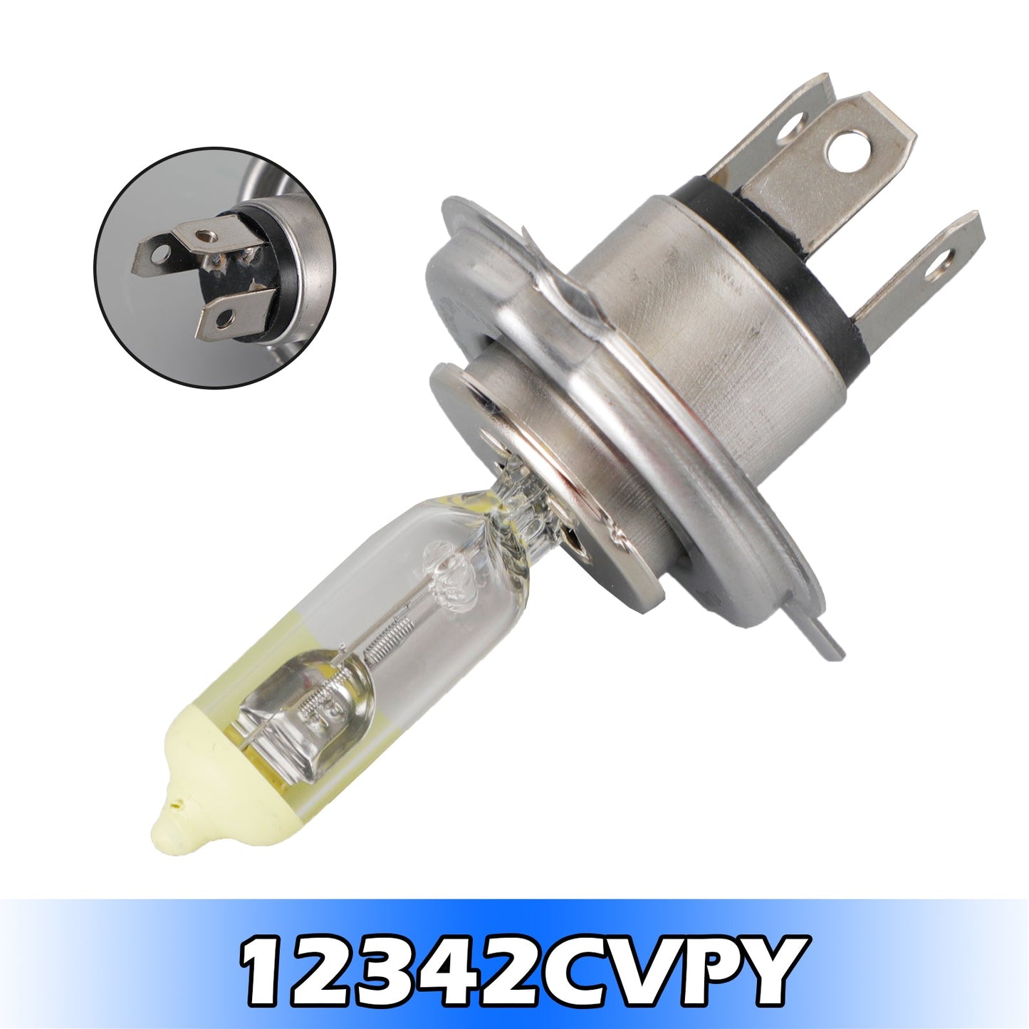 For Philips 12342CVPY Car Standard Halogen Headlight H4 12V60/55W P43t