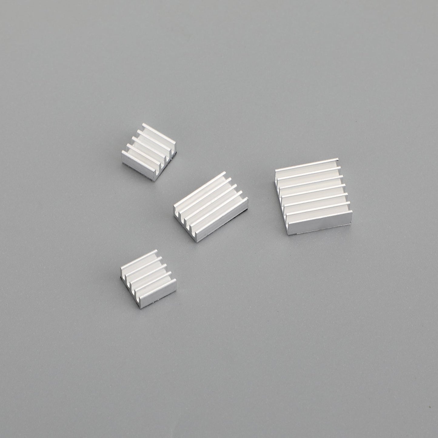 4PCS Aluminum Heatsink Radiator Cooler Kit for Raspberry Pi 4B with Sticker