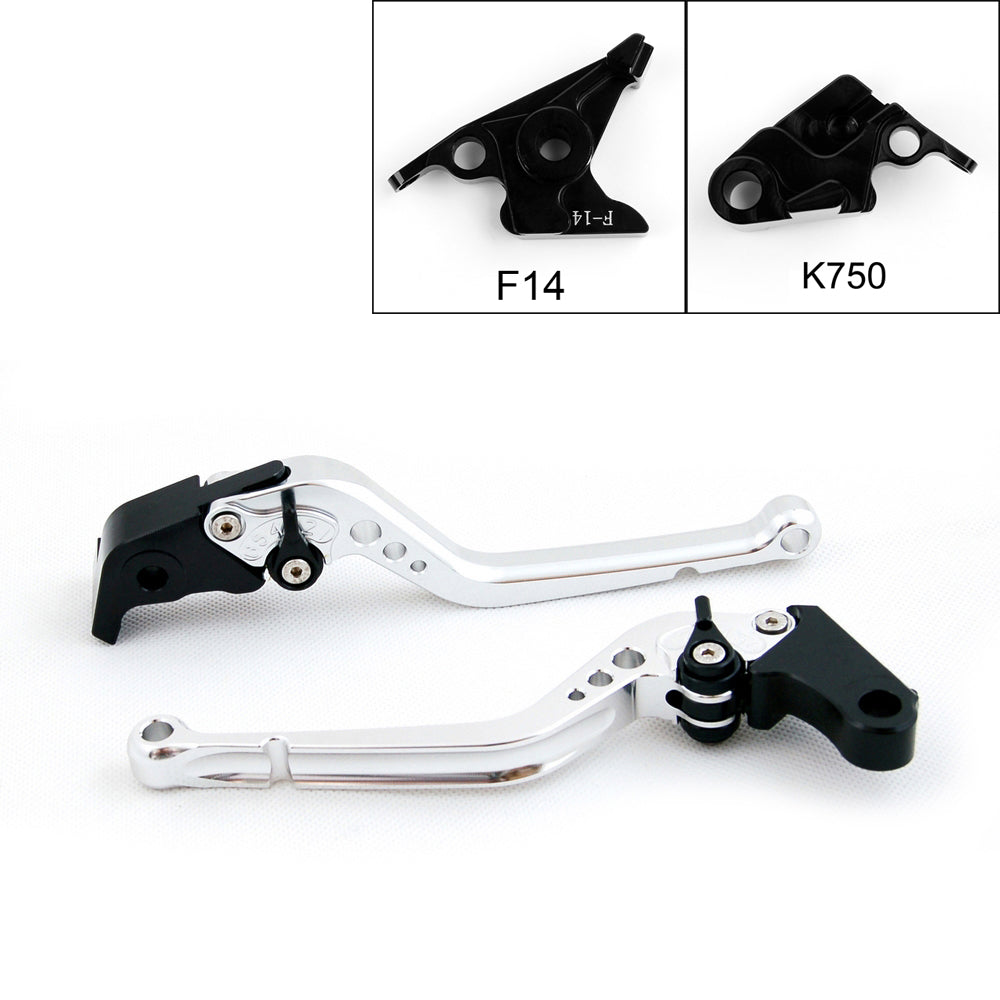 Brake Clutch Levers For Kawasaki ZX-6/ZZR600 ZX9R ZXR400 ZZR Z750S ER-5 ZR Black