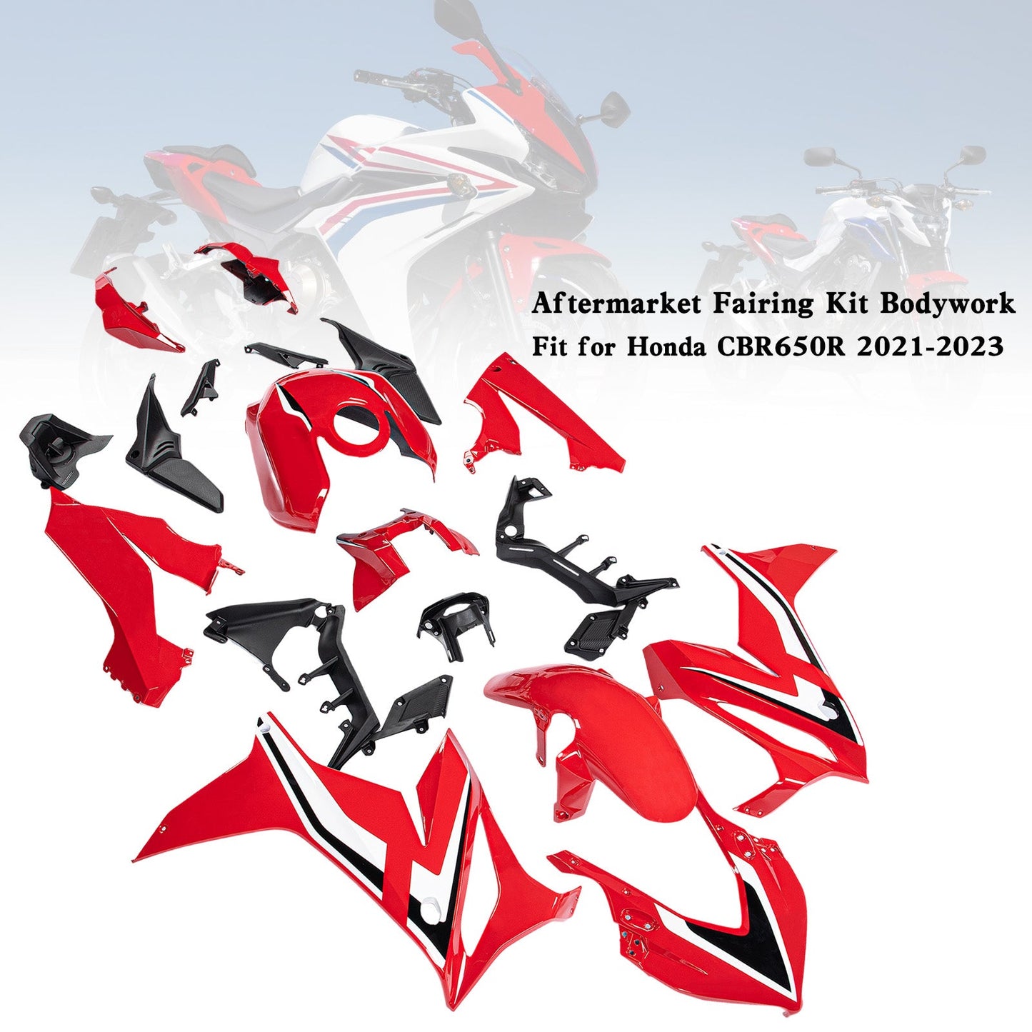 2021-2023 Honda CBR650R ABS Plastic Injection Molding Fairing