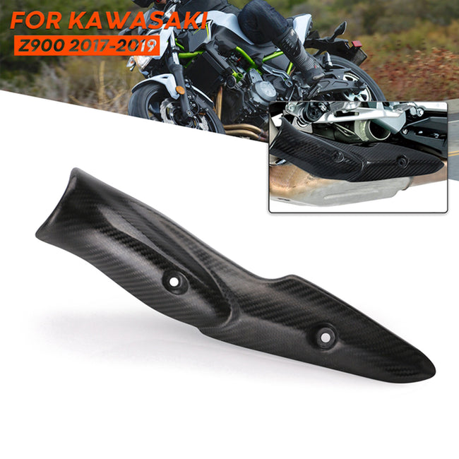 Pipe Heat Shield Cover Guard Scalding Shell For Kawasaki Z900 2017-2019