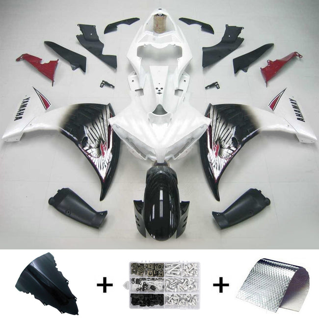 2012-2014 Yamaha YZF 1000 R1 Amotopart Injection Fairing Kit Bodywork Plastic ABS #104