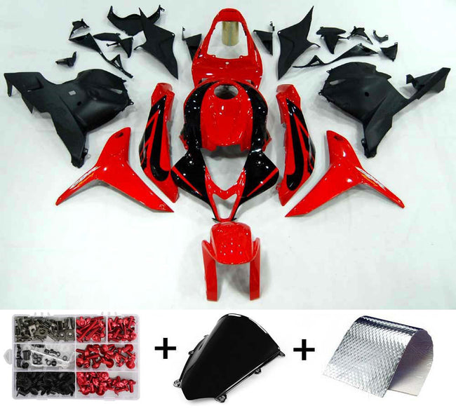 2009-2012 Honda CBR600RR Red&Black Amotopart Fairing Kit