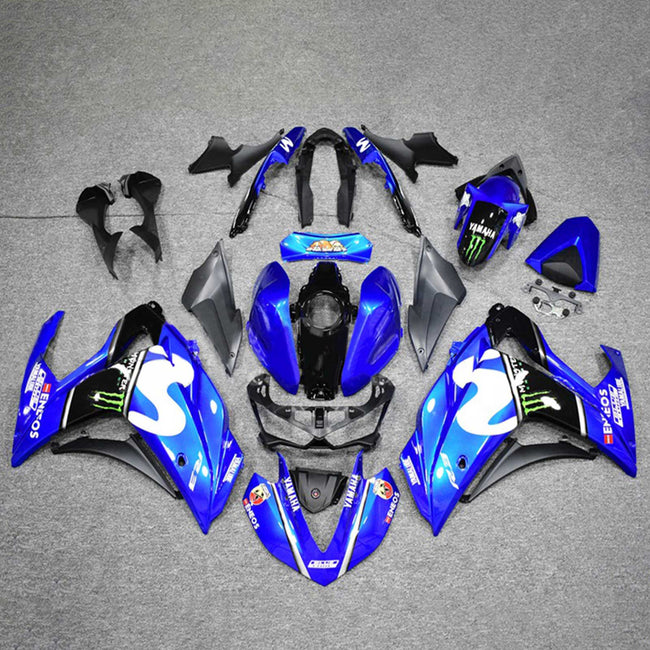 2014-2018 Yamaha YZF-R3 2015-2017 R25 Amotopart Injection Fairing Kit Bodywork ABS #121