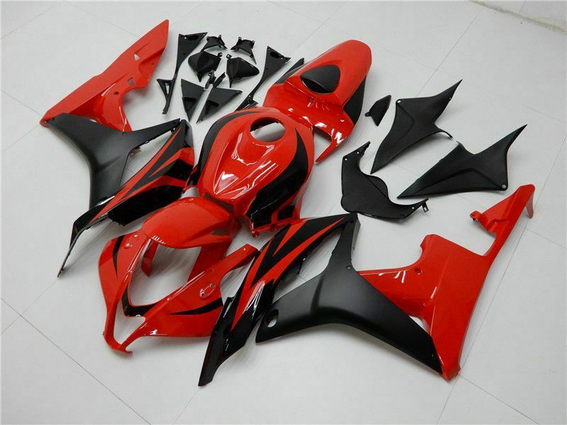 2007-2008 Honda CBR600RR Red Amotopart Fairing Kit