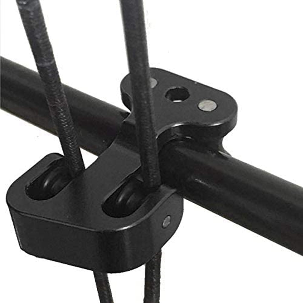 Aluminium Cable Slide Alloy Arrow Compound Bow String Splitter Roller Glide BLK