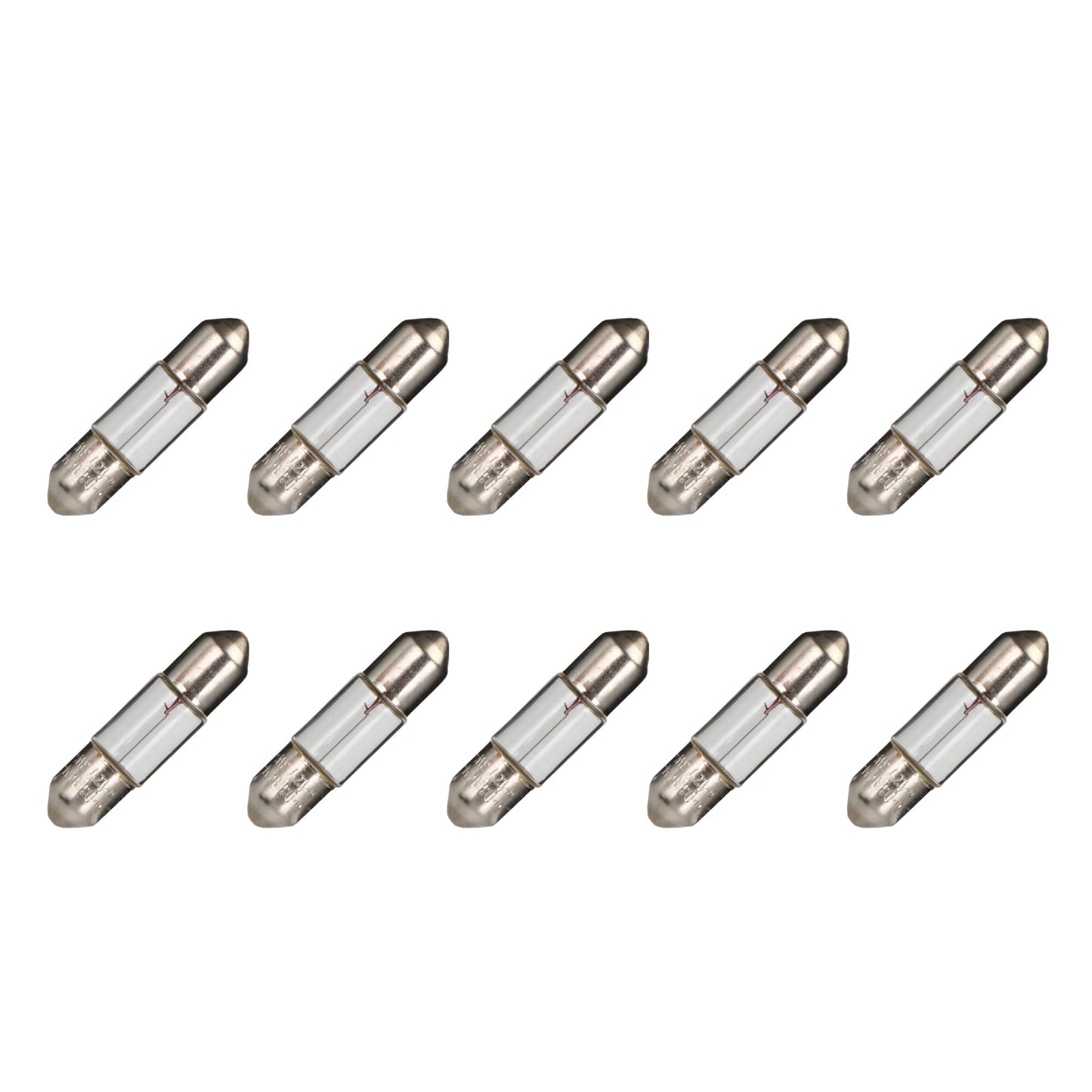 10x For OSRAM General Lighting Halogen Auxiliary Light C3W 12V SV7-8