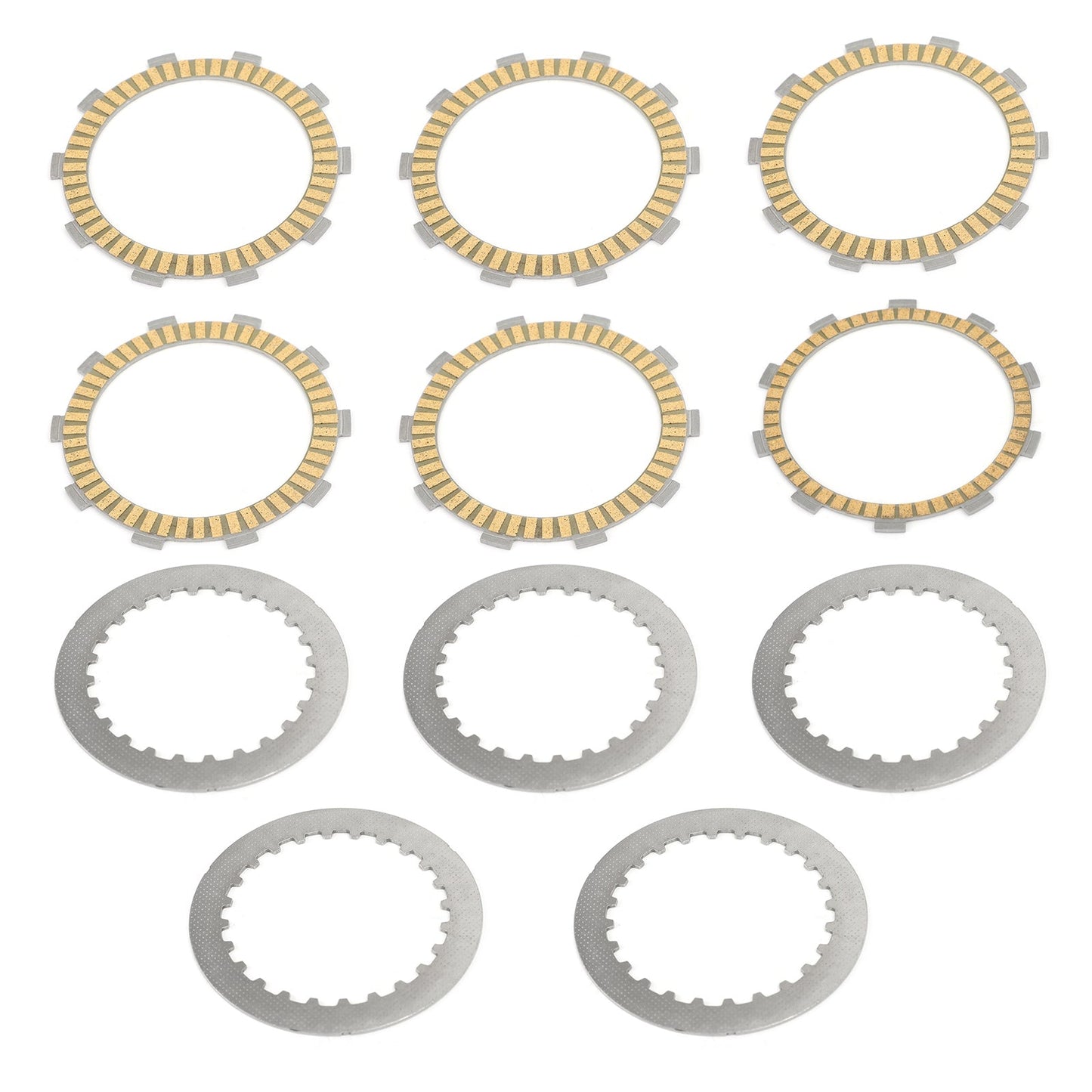 Clutch Plate Kit - Friction & Steel Plates For Honda NT NV VRX 400 Steed 400