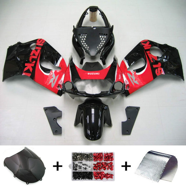 1996-2000 Suzuki GSXR 600/750 Amotopart Injection Fairing Kit Bodywork Plastic ABS #101