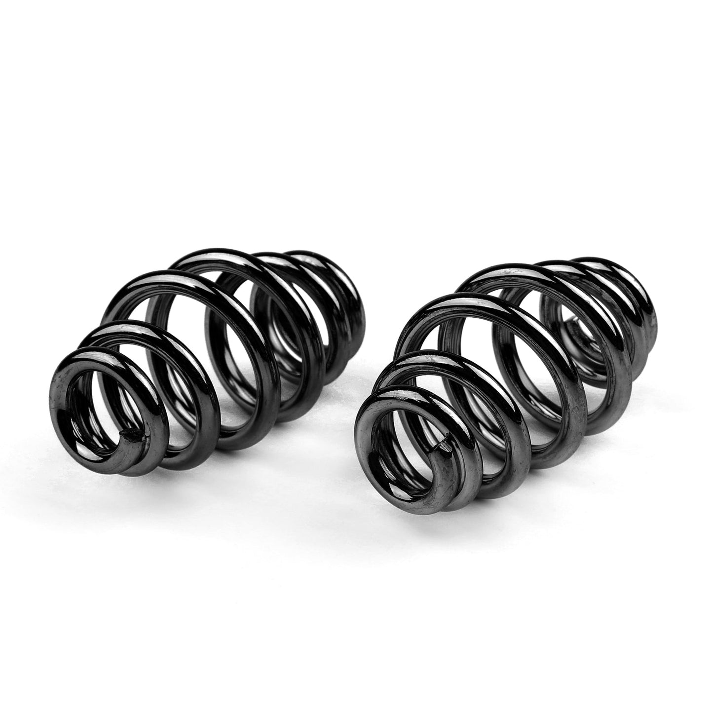 Solo Seat Mount Spring Custom Round Springs Mounting Black For Chopper Bobber