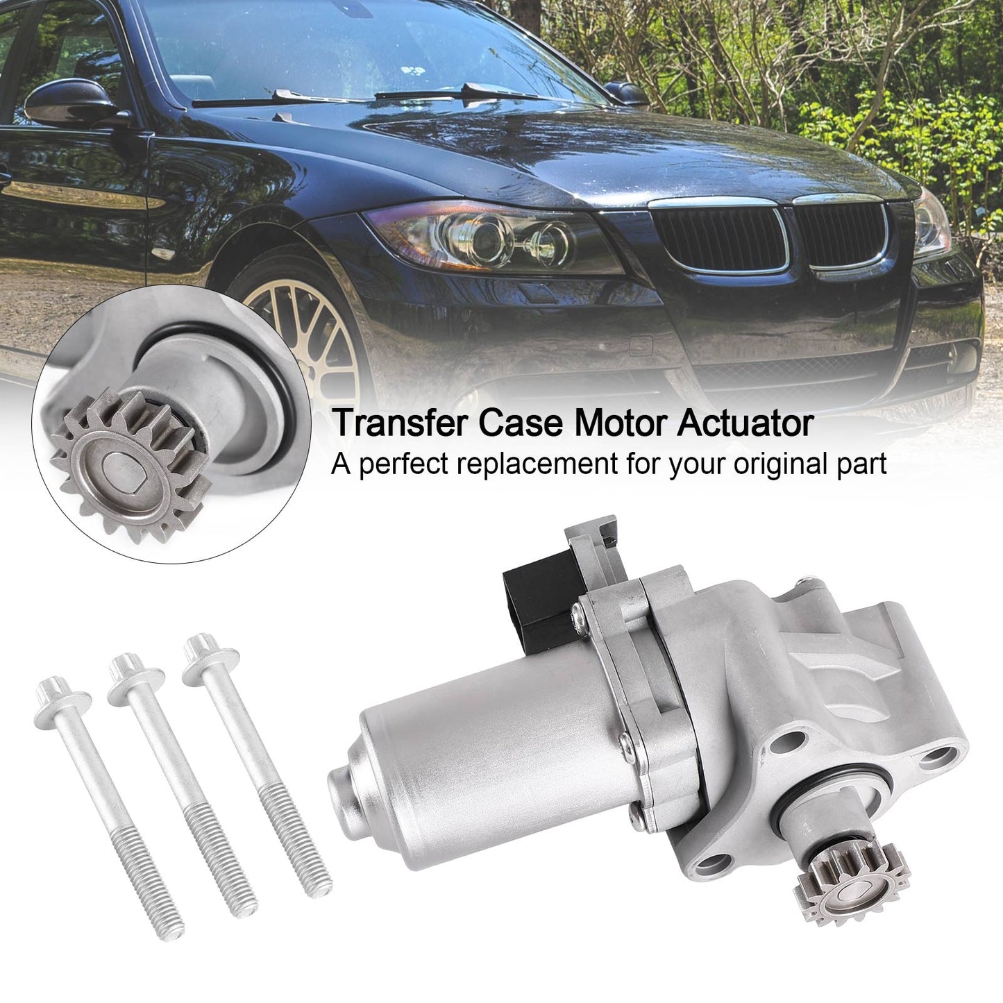 Transfer Case Motor Actuator For BMW 3 Series 328i xDrive 3.0L 27107546671