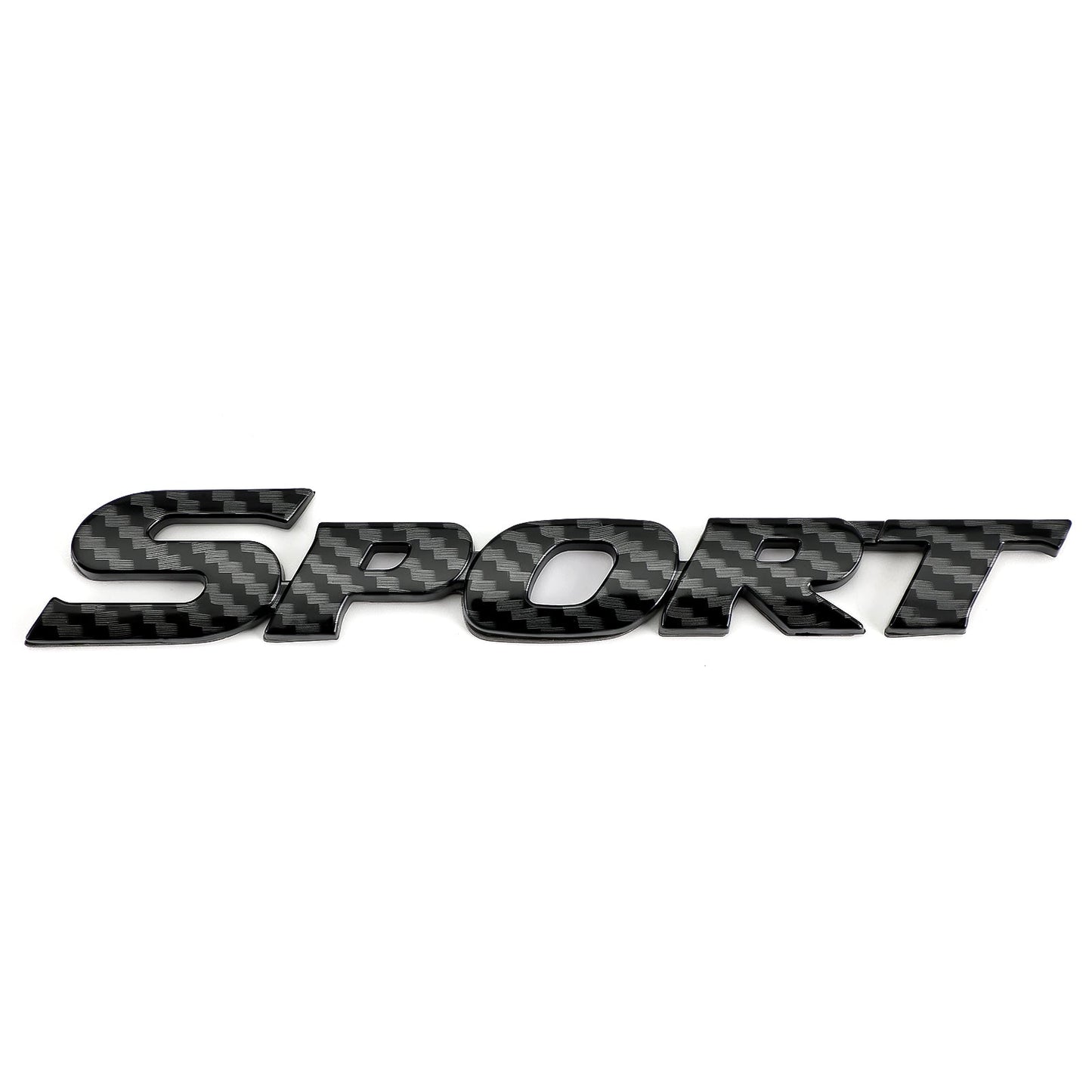 3D Metal Sport Logo Car Trunk Tailgate Emblem Badge Decal Sticker Silver