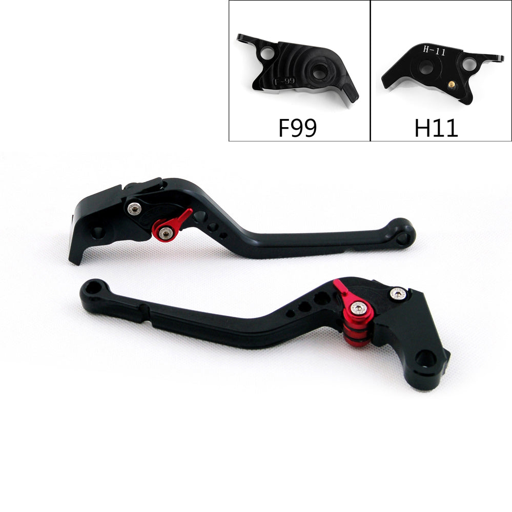 Long Brake Clutch Levers For Ducati 1299/1199/959/899 Panigale Xdiavel 749 Black