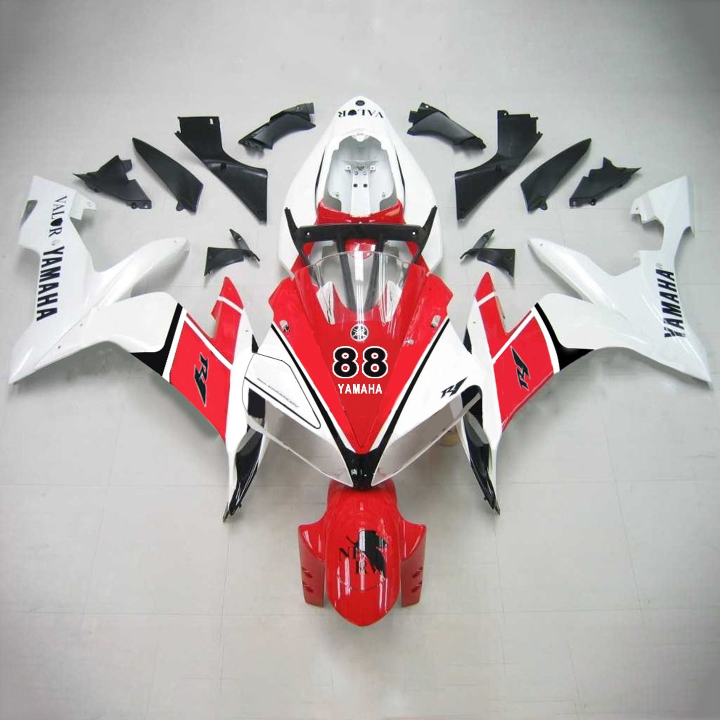 2004-2006 Yamaha YZF 1000 R1 Amotopart Injection Fairing Kit Bodywork Plastic ABS #113