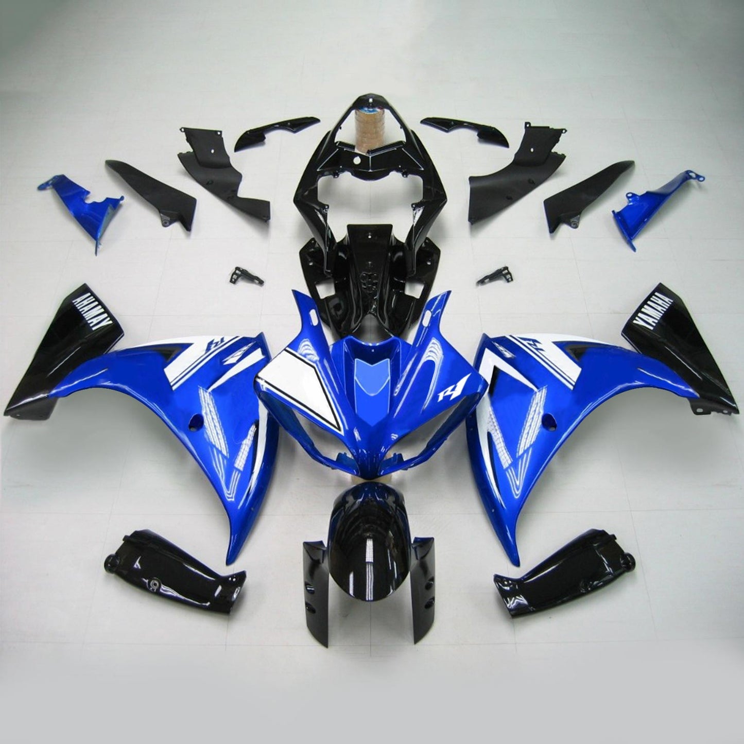 2012-2014 Yamaha YZF 1000 R1 Injection Fairing Kit Bodywork Plastic ABS #131