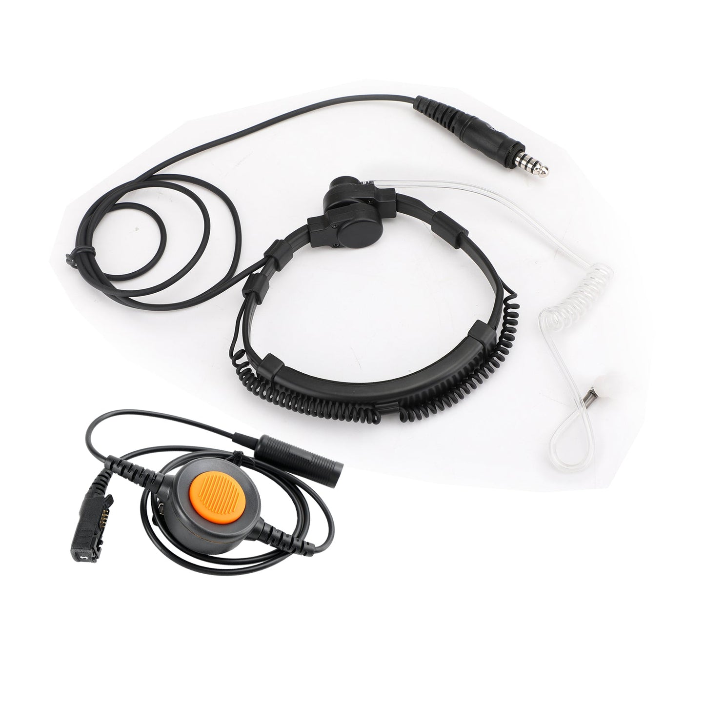 7.1mm Big Plug Tactical Throat Headset 6Pin U94 PTT For E8600/8608/8268 IMTP3100