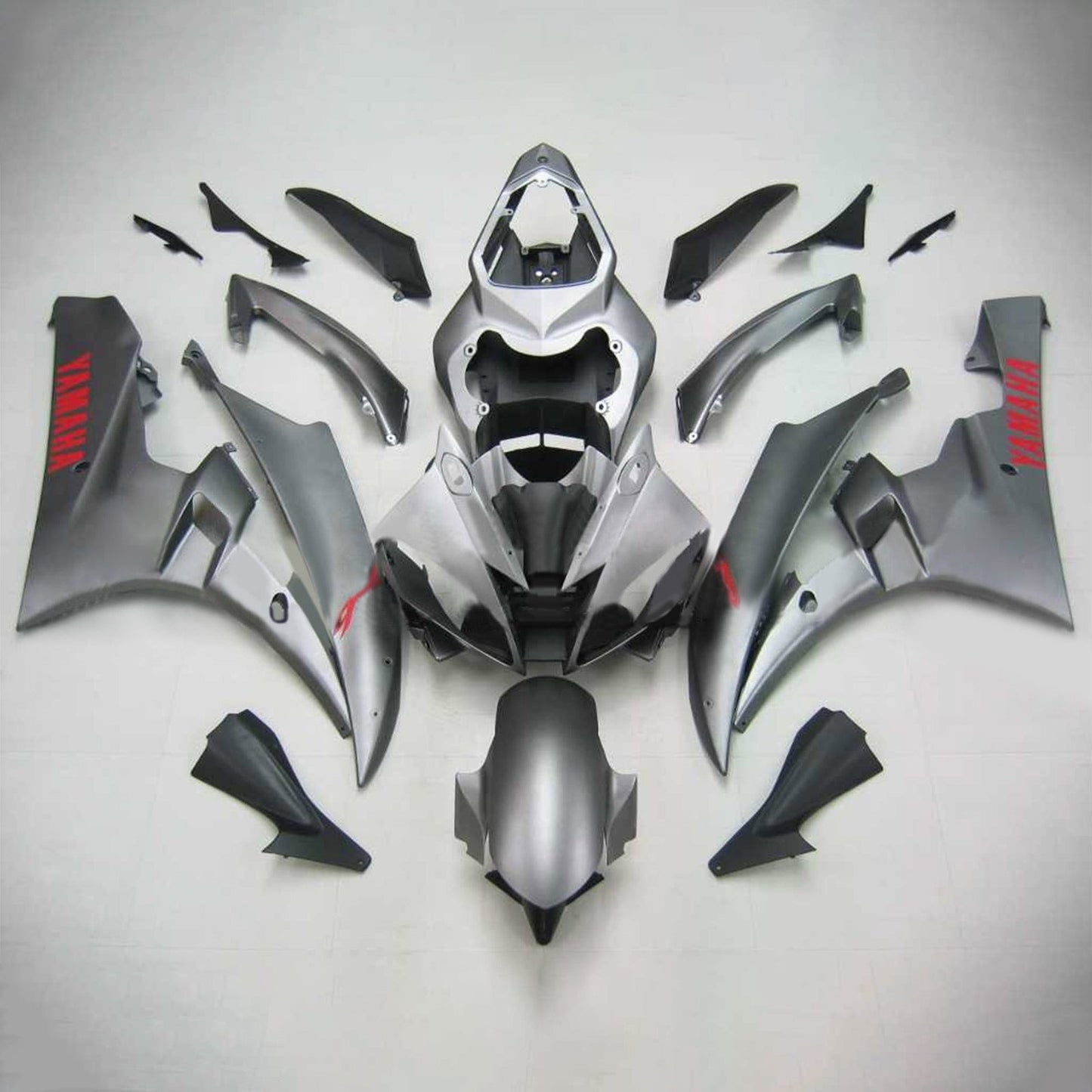 2006-2007 Yamaha YZF 600 R6 Amotopart Injection Fairing Kit Bodywork Plastic ABS #104