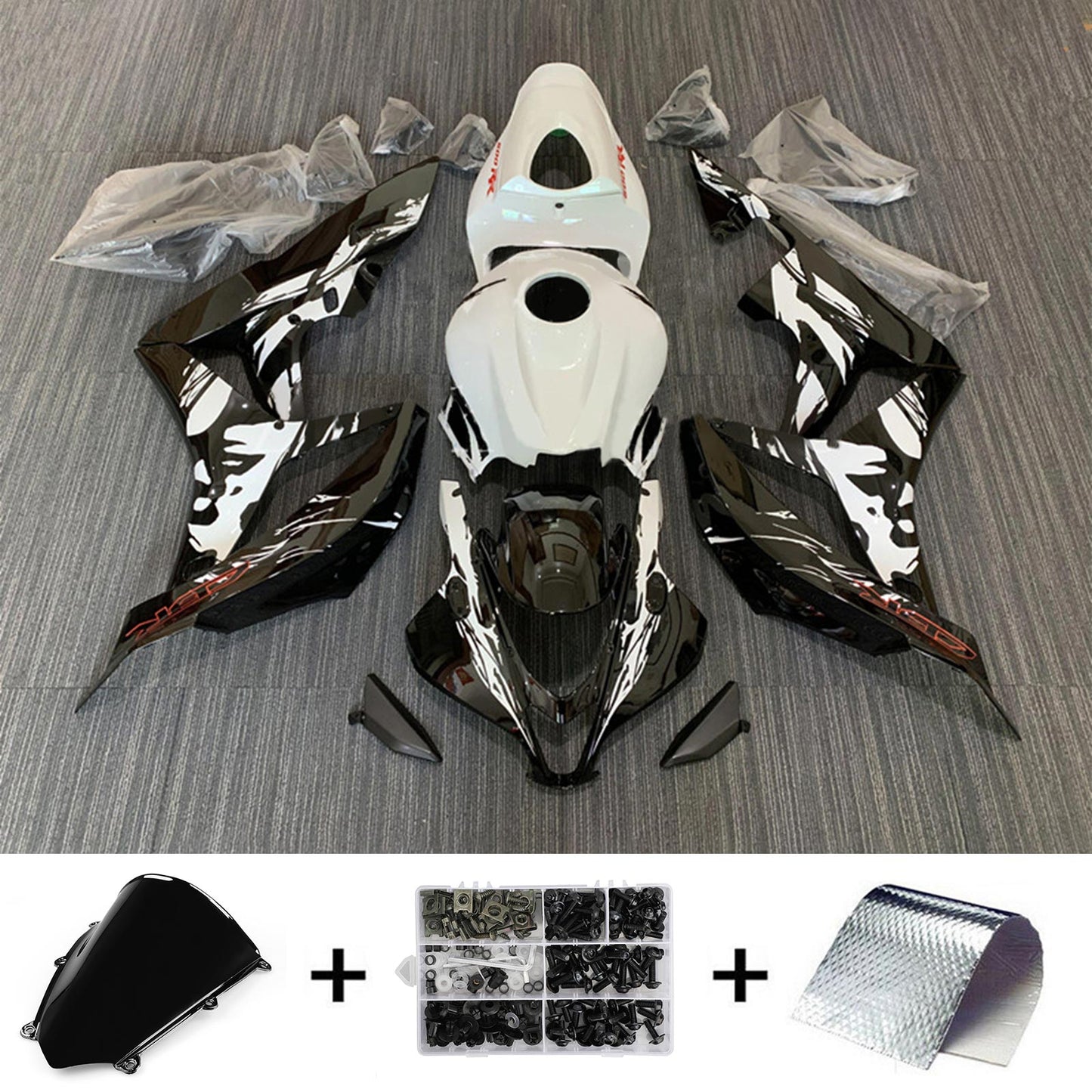 2007-2008 Honda CBR600RR F5 Injection Fairing Kit Bodywork Plastic ABS#189