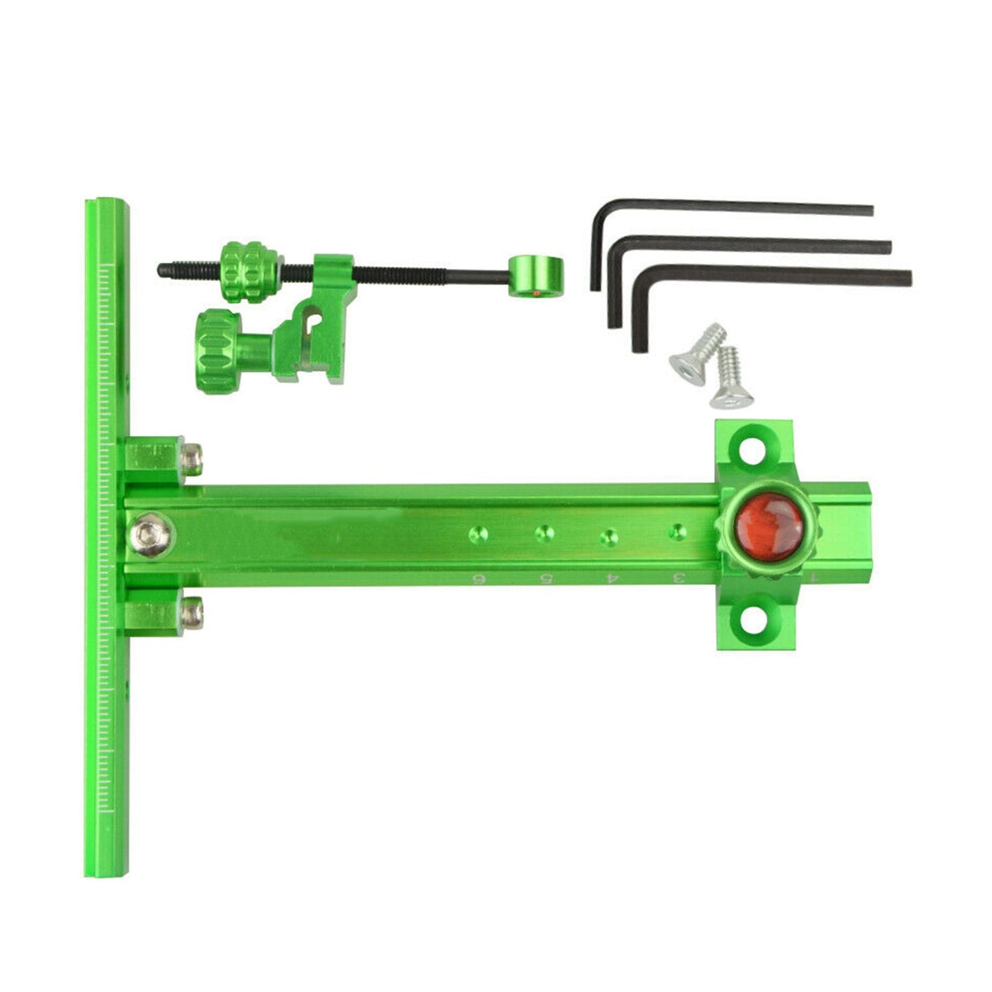 6" Archery Recurve Bow Sight Adjustable Hunting Shooting