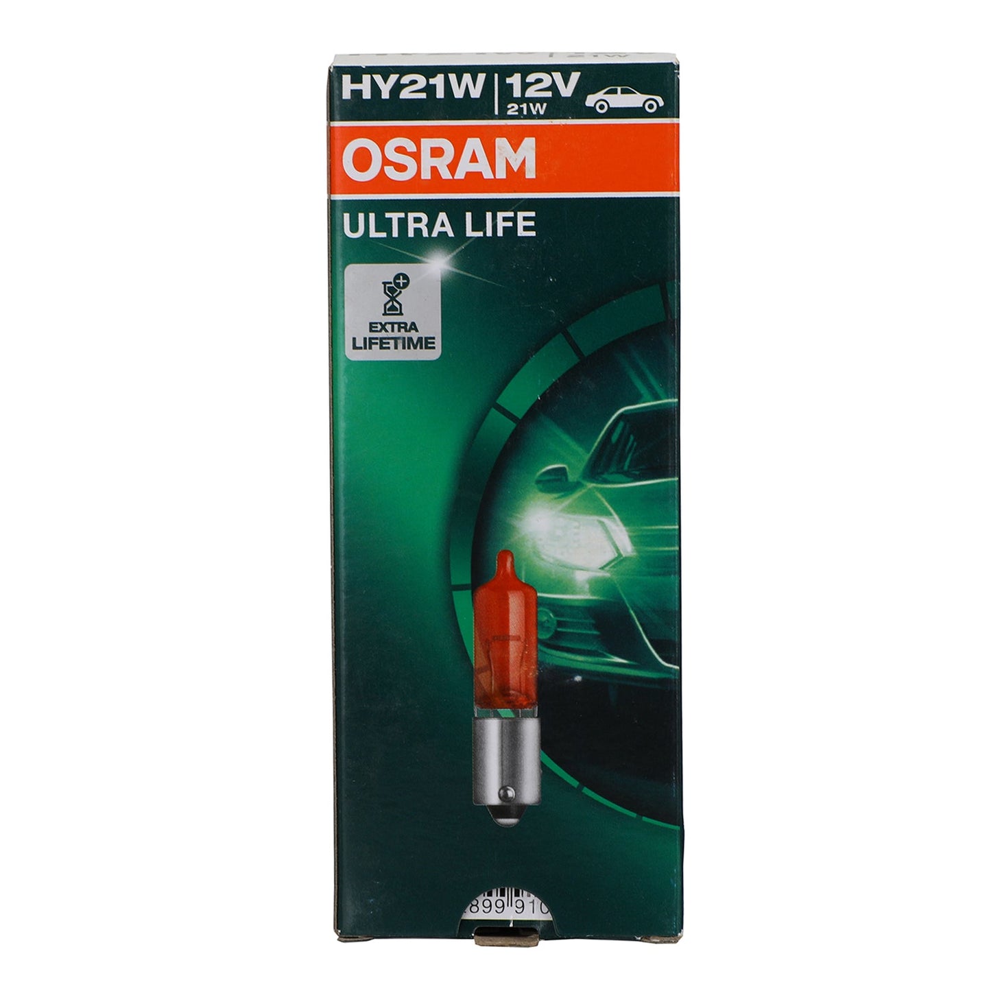 10x For OSRAM General Lighting Halogen Auxiliary Light HY21W 12V BAW9s