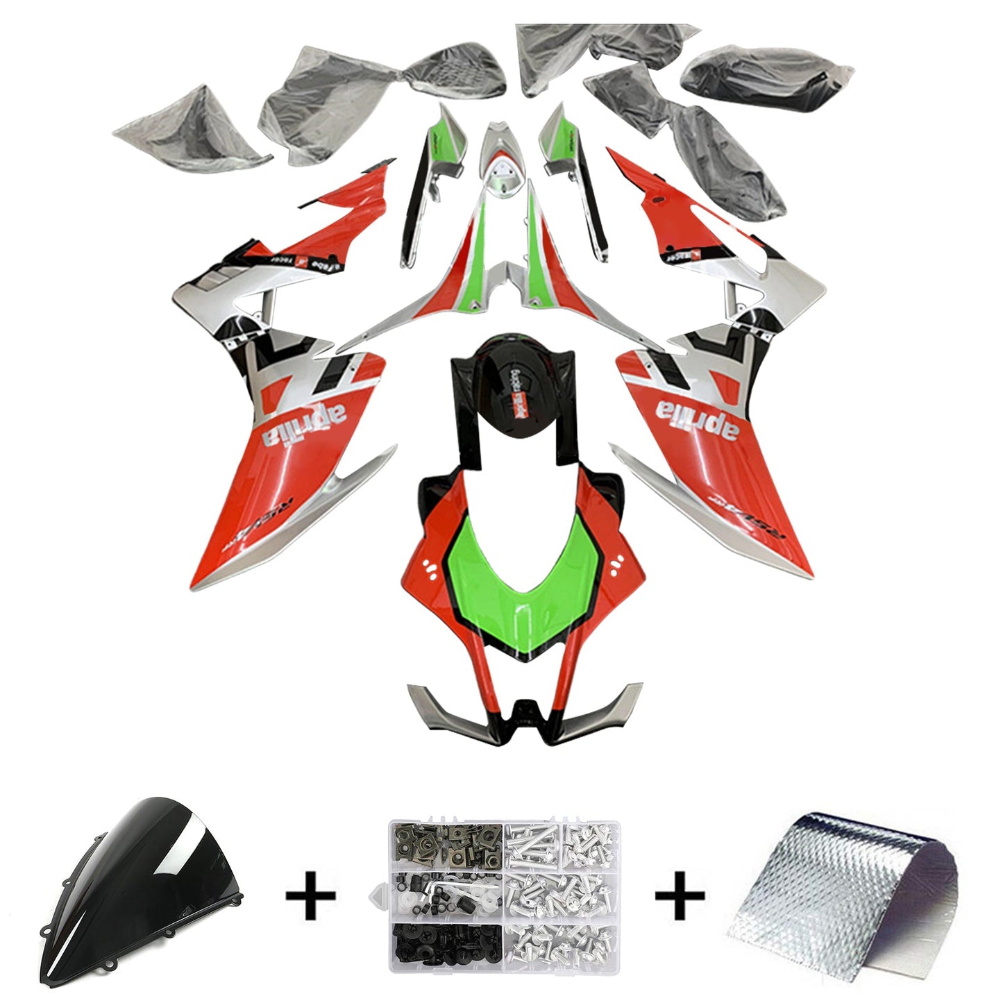 2016-2018 Aprilia RSV4 1000 Fairing Kit Bodywork Plastic