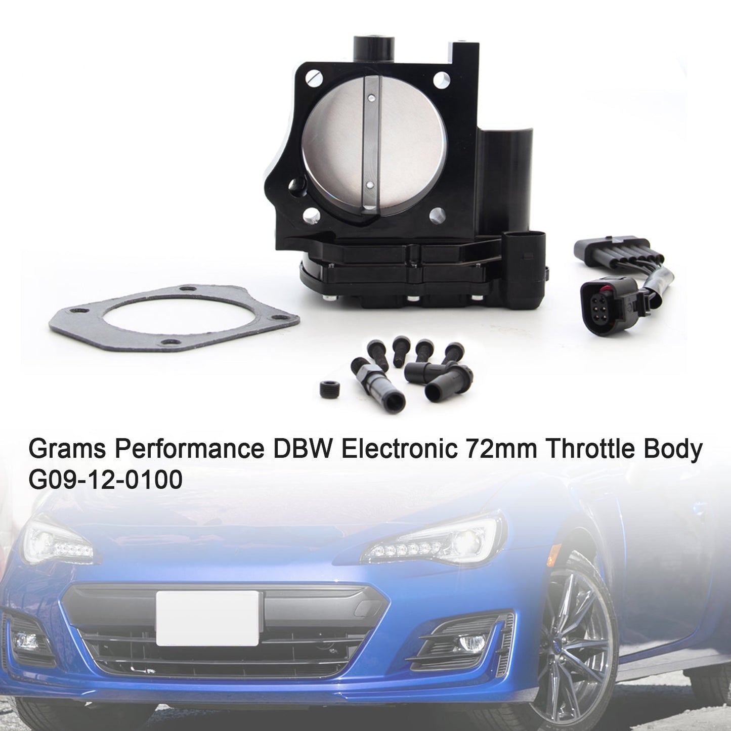 Performance 72mm DBW Throttle Body G09-12-0100 For FT86 BRZ FRS 2013-2020