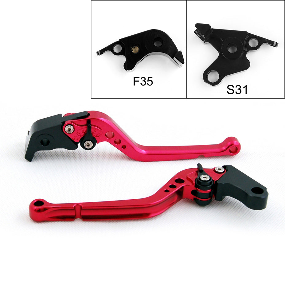 Long Brake Clutch Levers Fit For Suzuki B-King 2008-2011 Black