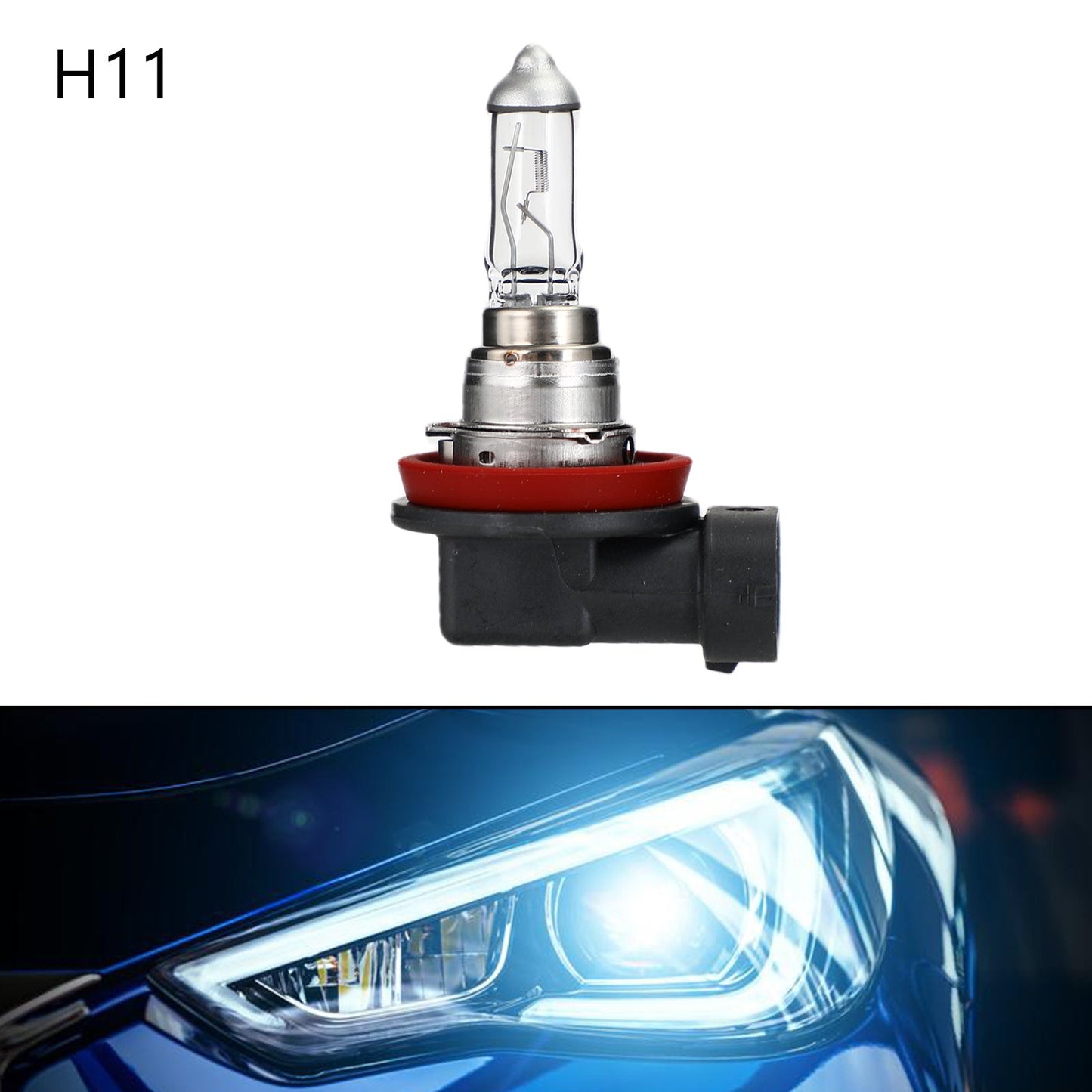 H11 For OSRAM Car Headlight Lamp Super +30% More Light PGJ19-2 12V65W 62283