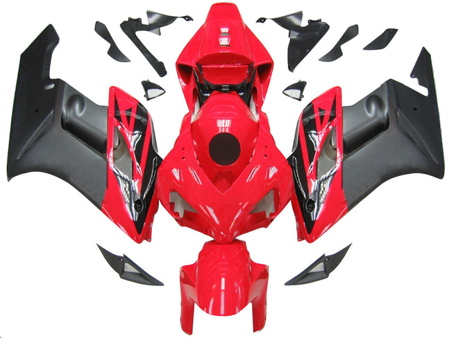 2004-2005 Fairing Kit Bodywork ABS Black Red fit for Honda CBR1000RR Generic