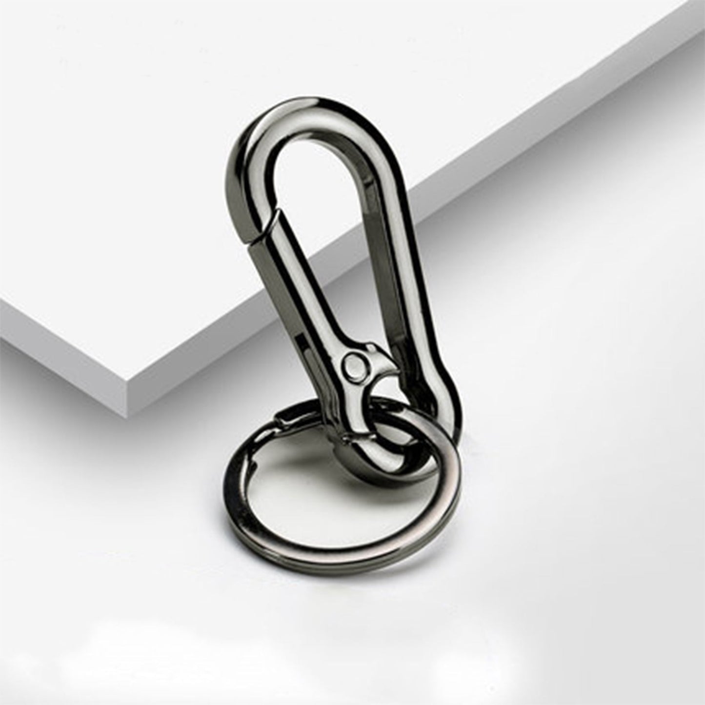 Chrome Metal Spring Steel Pull Chain keyring keychain key chain pendant Key