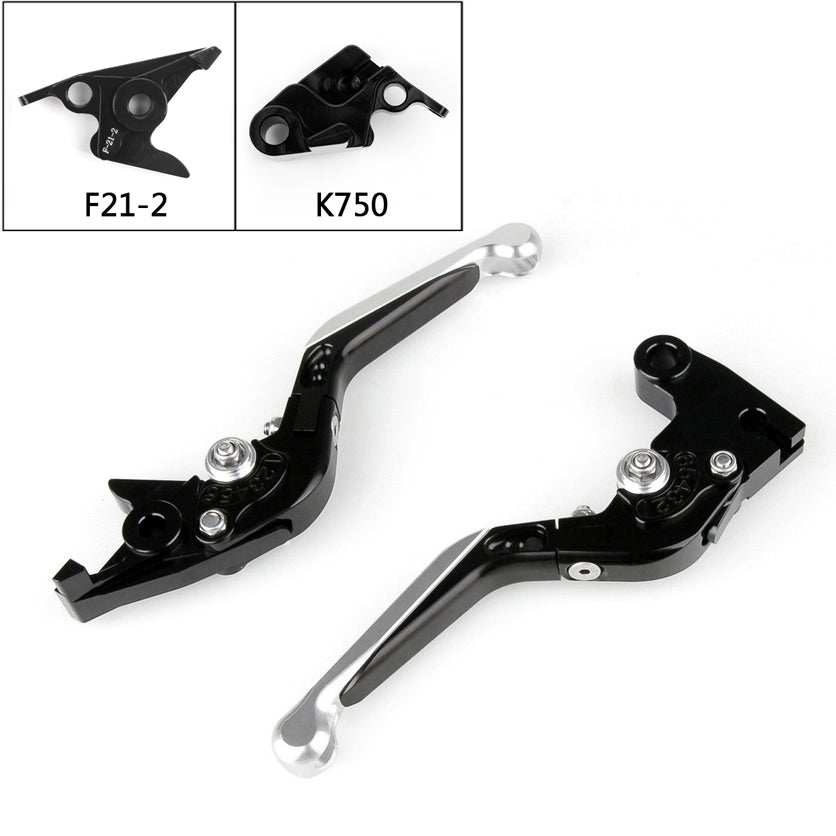 Clutch Brake Levers CNC Aluminum Adjustable For Kawasaki Z900 2017 2018 Black