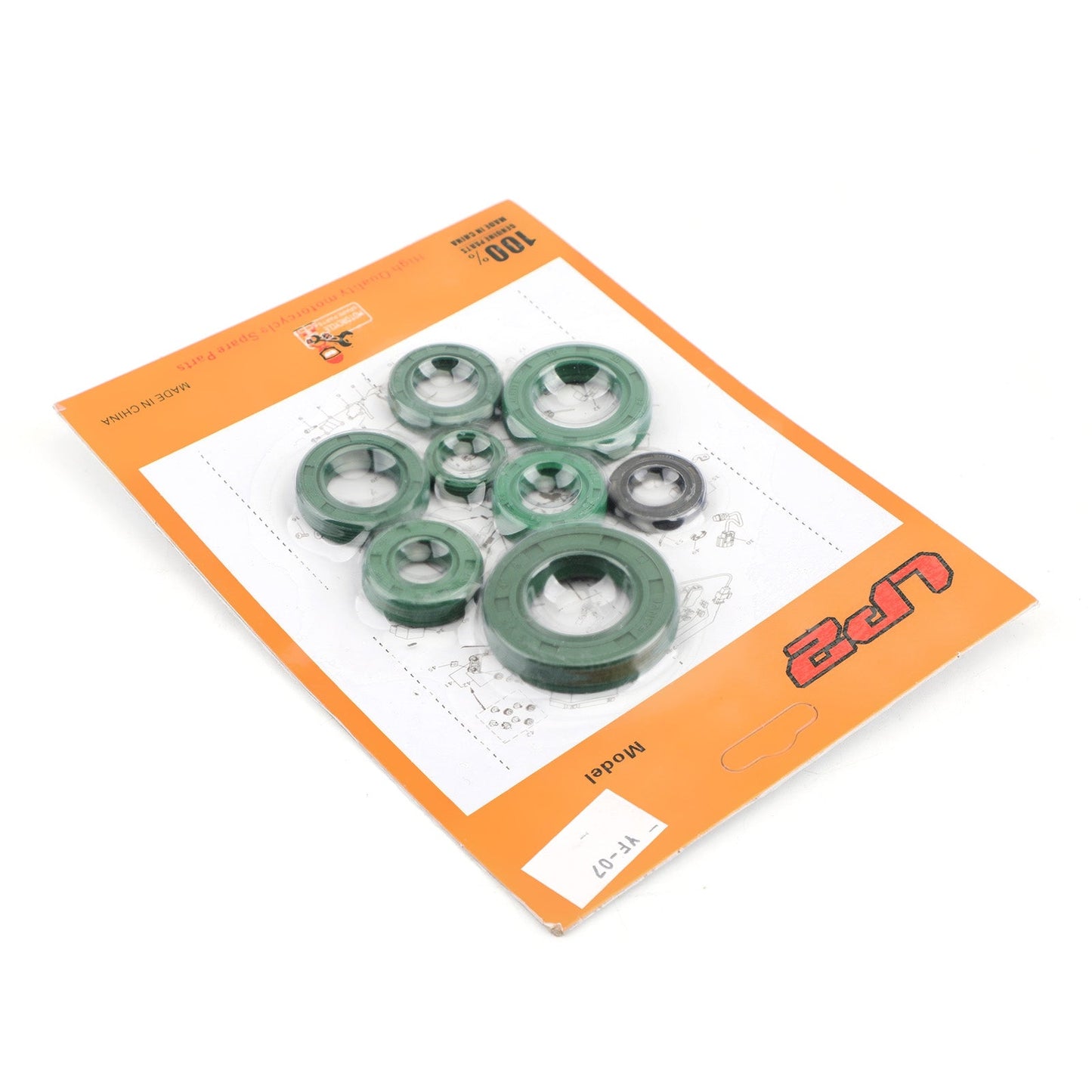 8pcs Engine Oil Seal Kit for Honda CR80R Expert 86-2002 CR85R Expert 03-2007
