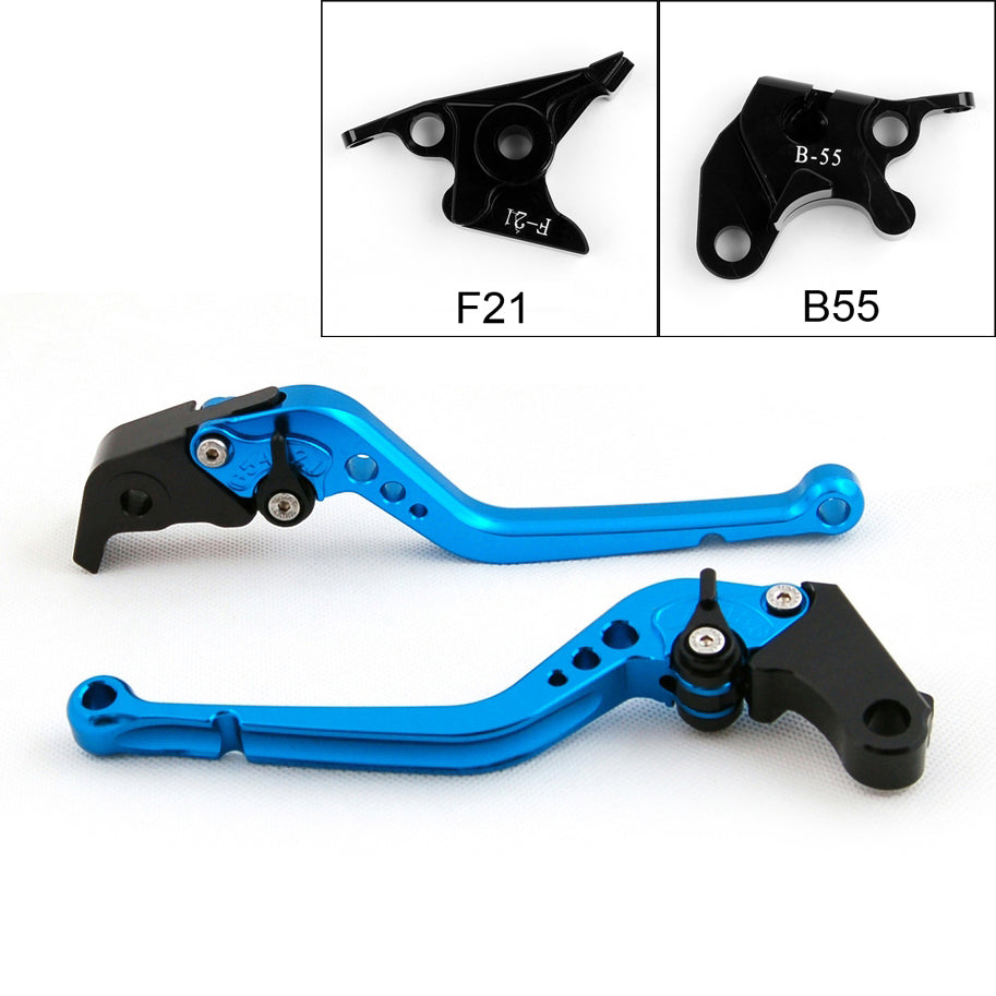 Long Brake Clutch Levers For Buell XB12 XB9 Ulysses XB12XT XB12X Black