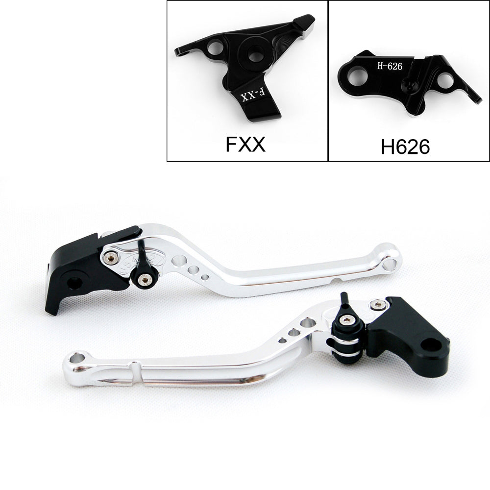 Long Brake Clutch Levers Fit For Honda X-11 1999-2002 Black