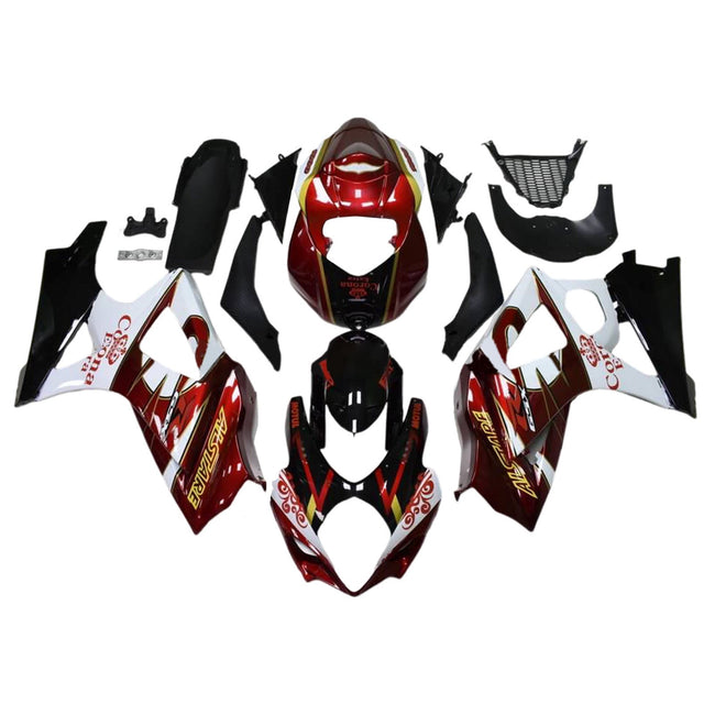 2007-2008 Suzuki GSXR1000 K7 Fairing Kit Bodywork Plastic ABS