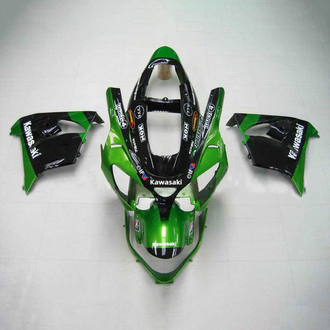 2002-2003 Kawasaki ZX9R Amotopart Injection Fairing Kit Bodywork Plastic ABS #117