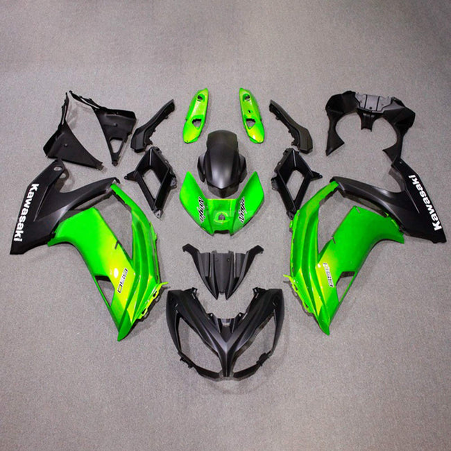 2012-2016 Kawasaki ER6F Ninja650 Amotopart Injection Fairing Kit Bodywork Plastic ABS #117