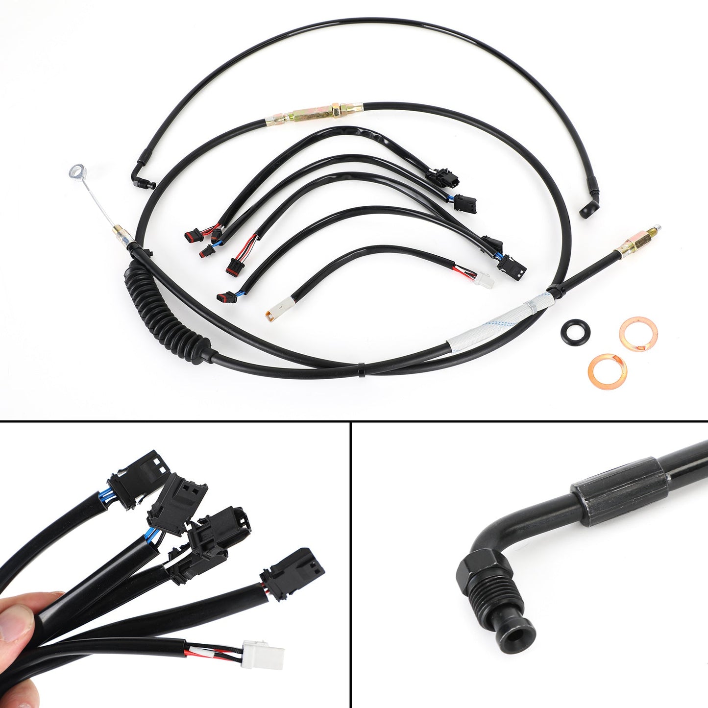 16" Handlebar Cable Kit Fit For Harley Low Rider S FXLRS 114 2020-2021