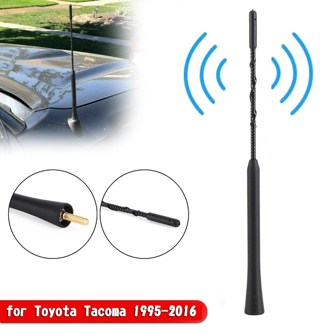 11"Inch Black Antenna Mast AM/FM For Toyota Tacoma 1995-2016