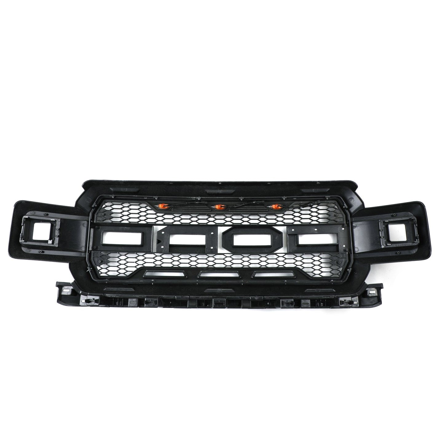 Ford F150 2018-2020 Honeycomb Grill Amber LED Raptor Style Grill Grille